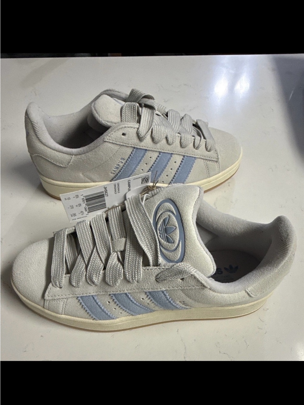 Adidas Campus 00s Grey White Sneakers Size W10 / M9